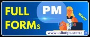 PM Full forms in English