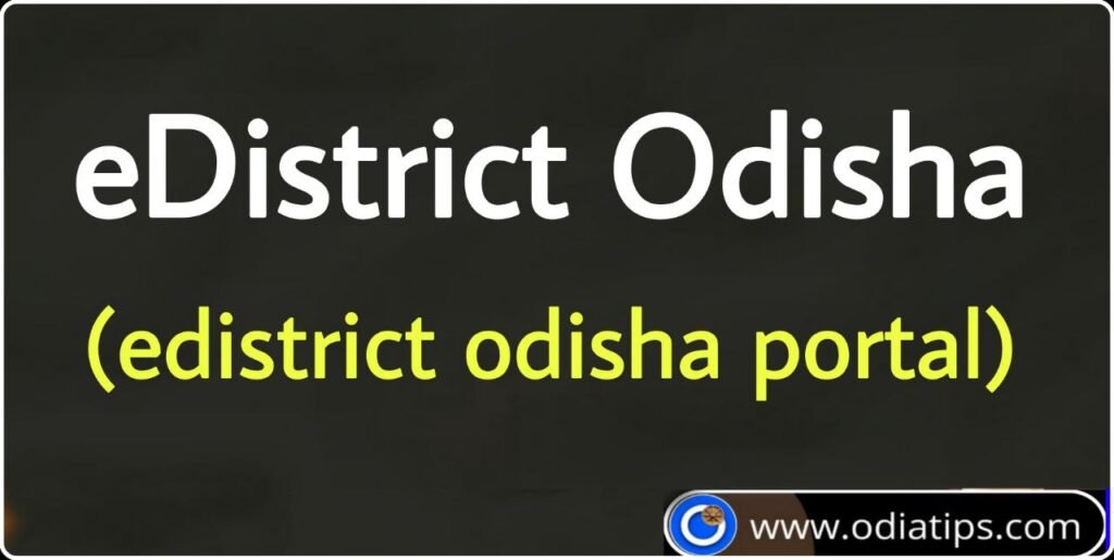 eDistrict Odisha